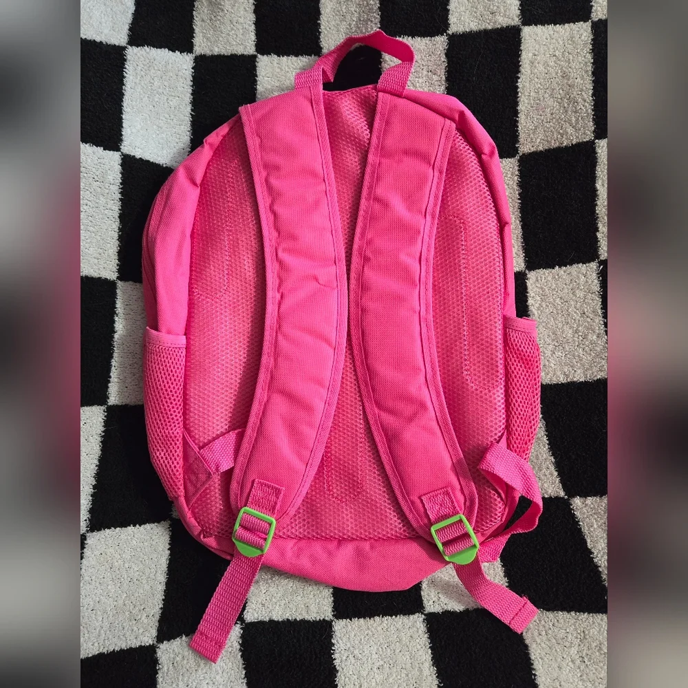 Nickelodeon Slime pink glow in the dark Backpack - Picture 2 of 3